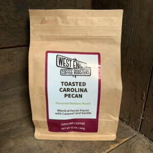 Bag of West End Coffee Roasters Toasted Carolina Pecan