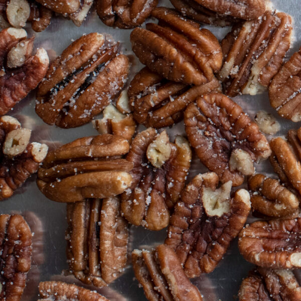 Up close photo of Nut House's Roasted Pecans