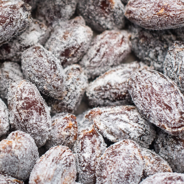 Up close photo of Nut House's delicious Pecan Stuffed Dates