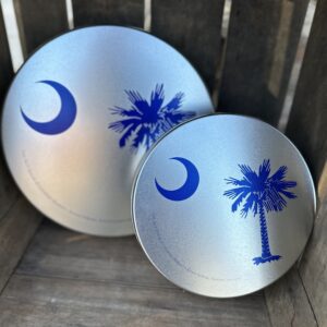 SC Silver/Blue Large Pecan Sampler Tin
