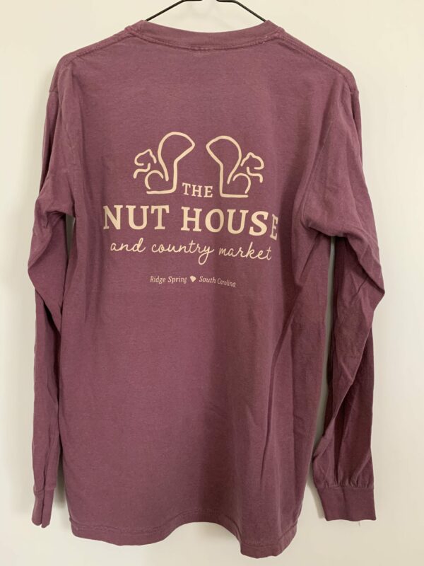 Purple Long Sleeve Nut House & Country Market T-Shirt