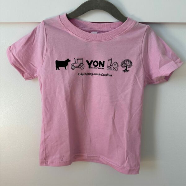 Toddler Farm Icon Shirt - Pink