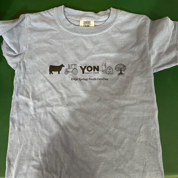 Youth Farm Icons Shirt - Medium Blue