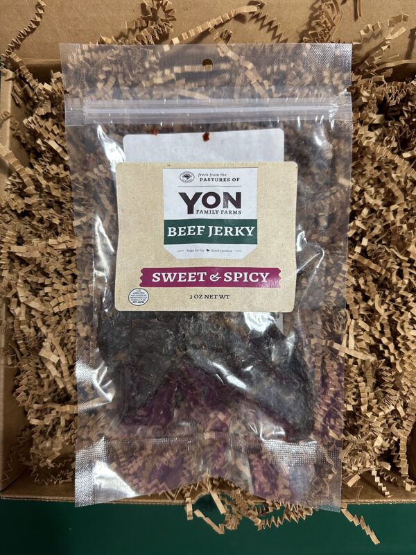 Beef Jerky - Sweet & Spicy - Yon Family Farms