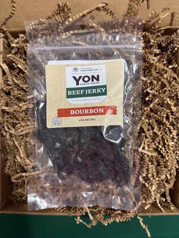 Beef Jerky - Bourbon - Yon Family Farms