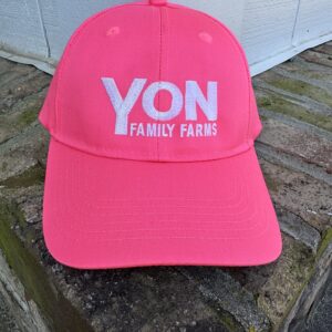 Yon Family Farms Youth Hat - Pink