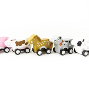Pull Back Barnyard Animals