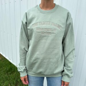 Sage Green Yon Family Farms Crewneck